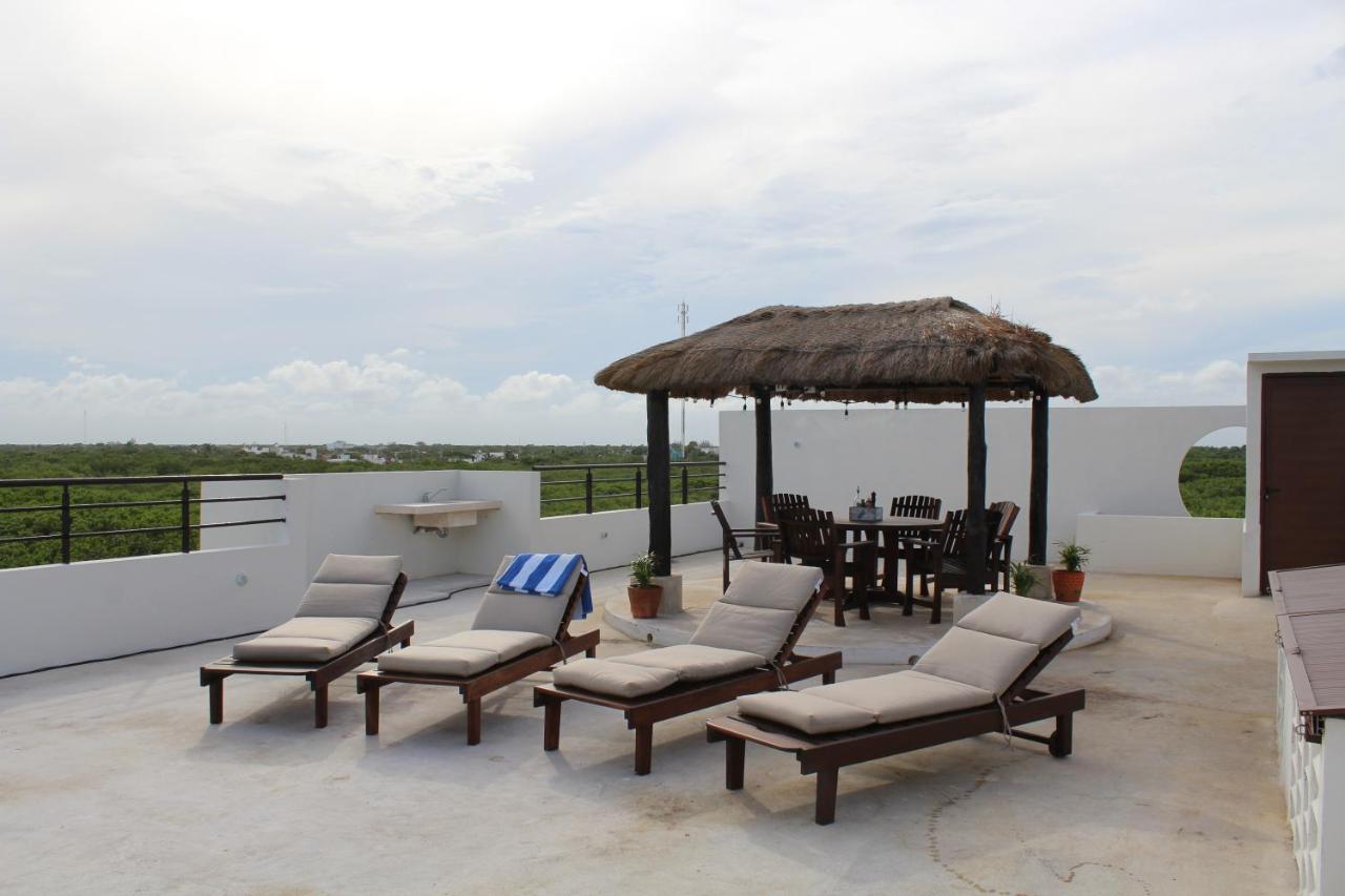 Apartamento Penthouse With Roof Terrace - Costa Maya Mahahual Exterior foto